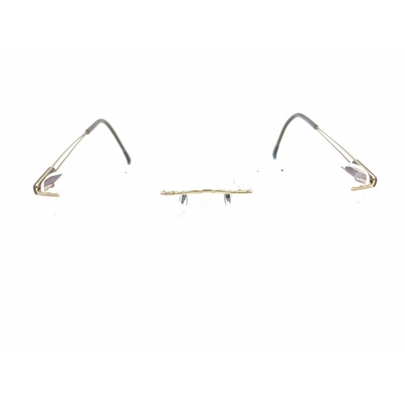 Silhouette 7661 20 6052 Titanium Brown Rimless Eyeglasses Frames 19 140 Austria - Picture 6 of 13